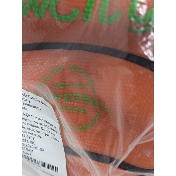 Glowcity Glow in the Dark Basketball, Light Up 2 LED Indoor/Outdoor w/ Batteries - Picture 4 of 8